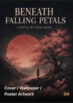 Cover, wallpaper, and poster artwork beneath a red moon